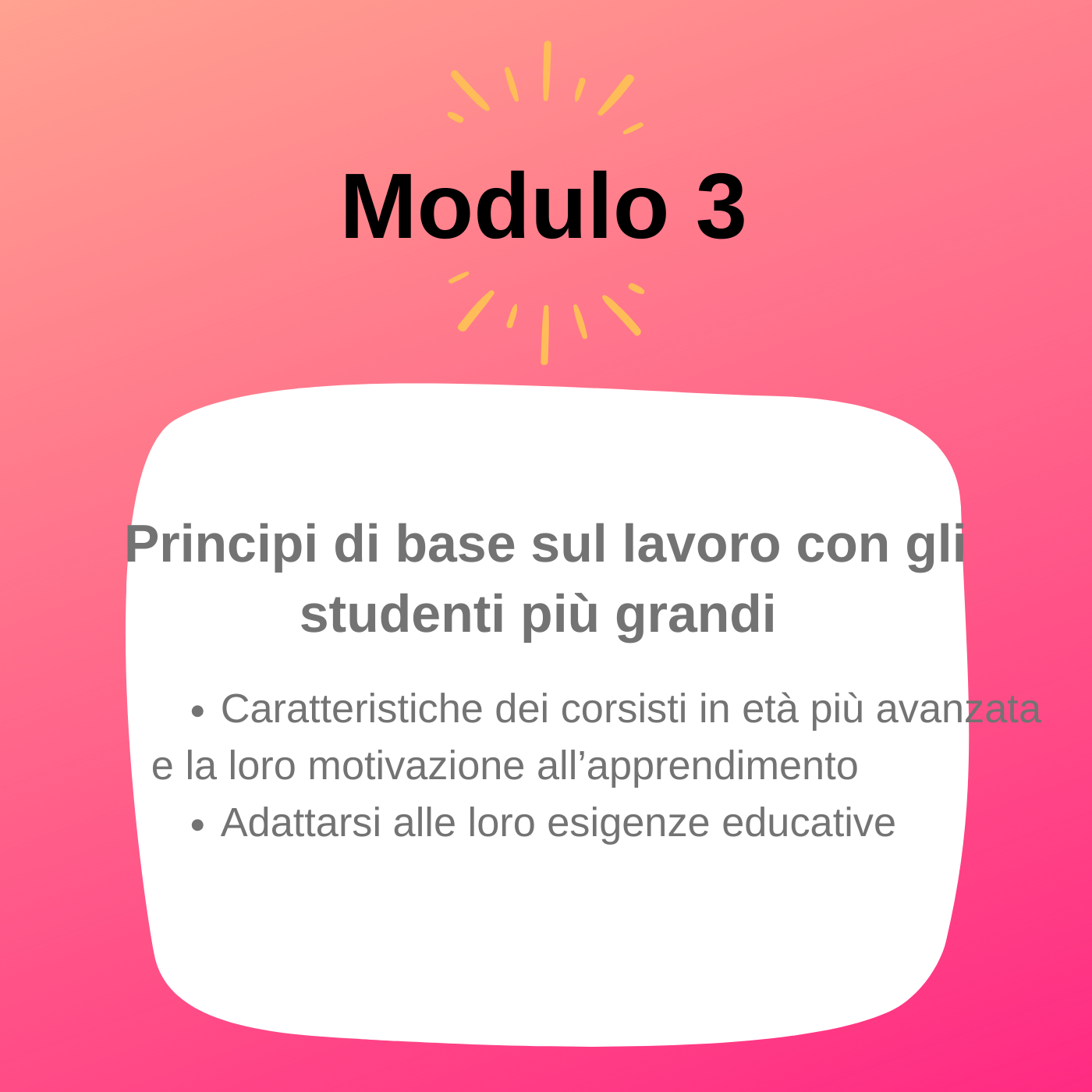 Go to Module 3