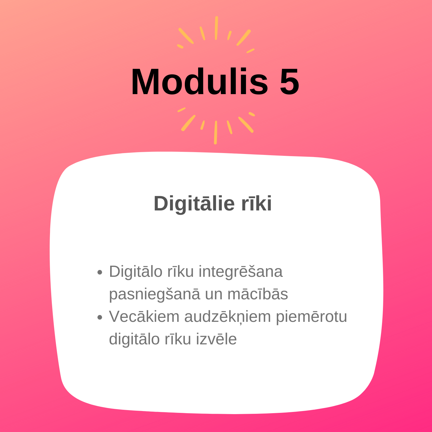 Go to Module 5